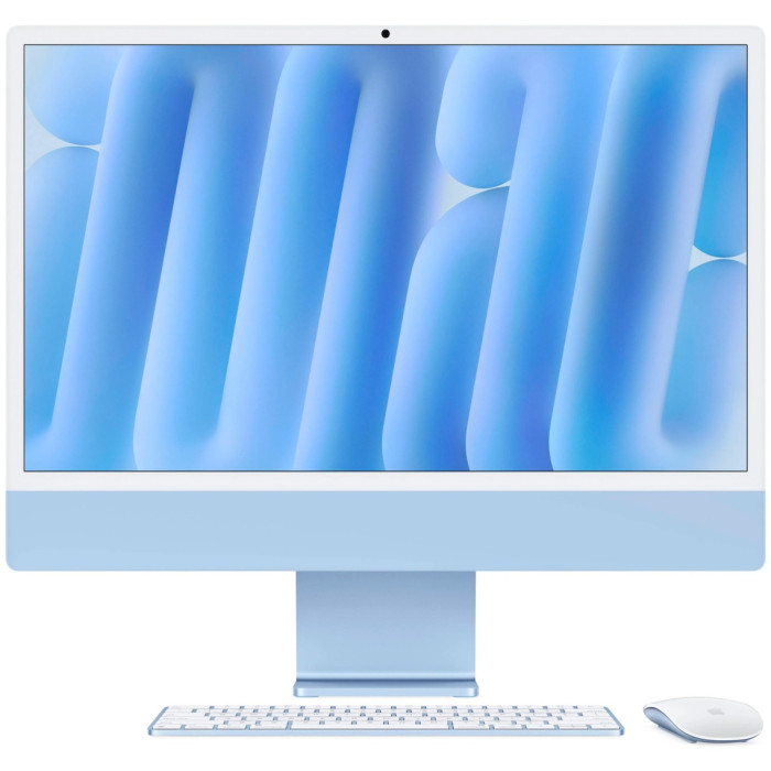 Apple iMac 24 MWV13RU/A синий