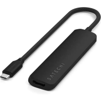Док-станция Satechi 4-in-1 USB-C Slim Multiport черный
