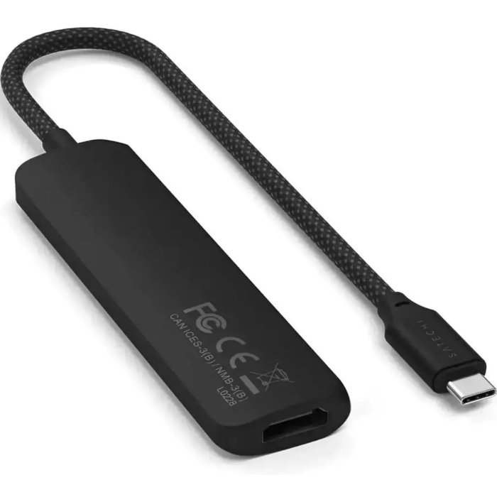 Док-станция Satechi 4-in-1 USB-C Slim Multiport черный