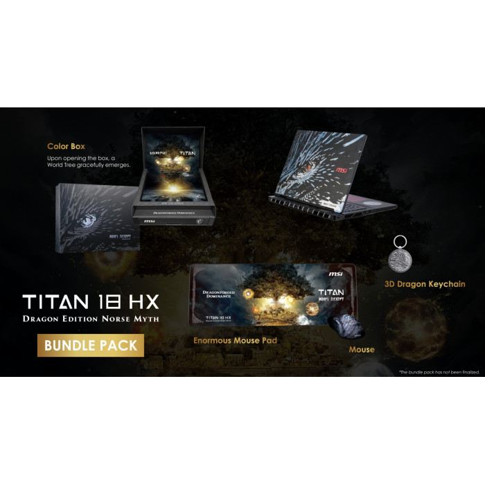 MSI Titan 18 HX Dragon Edition Norse Myth A2XWJG-650KZ 18" / 96 Гб / SSD 4000 Гб / Win 11 Pro / A2XWJG-650KZ