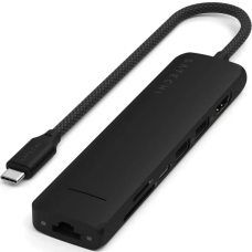 Док-станция Satechi 7-in-1 USB-C Slim Multiport черный