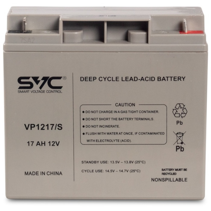 SVC VP1217/S 12В 17 Ач