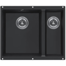 KuchenStern UNDER 60-2 Ku-Granit черный 102BL10 (KS-800114) подстольная 55.5х46х19 см, искусственный гранит, тон черный