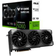 ASUS Video Card NVIDIA GeForce RTX 5060 8GB GDDR7 128-bit Digital Max Resolution 7680 x 4320 Yes x 1 (Native HDMI 2.1b)Yes x 3 (Native DisplayPort 2.1b)HDCP Support Yes (2.3) 550W C/N 90YV0N00-M0NA00<br>