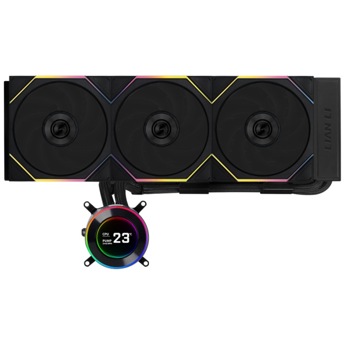 Кулер LIAN LI Hydroshift ll LCD-C 360TL Black G89.GHS2LCD36TB.00