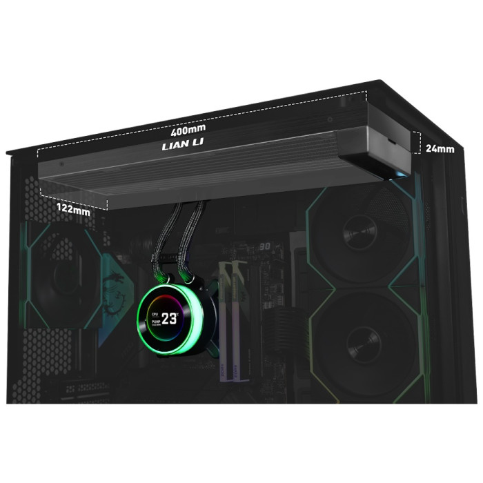Кулер LIAN LI Hydroshift lI LCD-C 360N Black G89.GHS2LCD36B.00