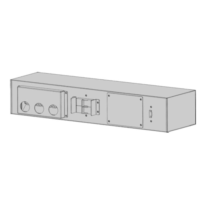 Обходная панель Astergo/Панель сервисного байпаса для AST.UPS.PGO 6-10кВА, 2U
