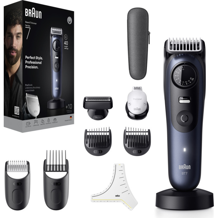 Braun триммер для бороды и усов BT7540