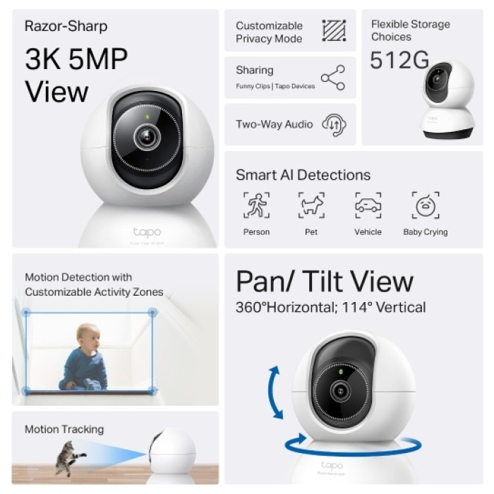 IP-камера TP-Link Tapo TC74<br>79433