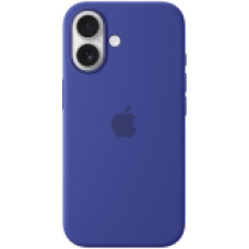 iPhone 16 Silicone Case with MagSafe - Ultramarine,Model A3313<br>