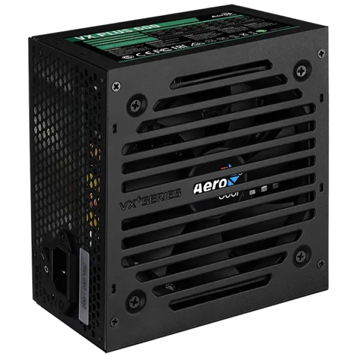 AeroCool VX PLUS Stealth 600 ACPN-VS60NEY.12 550 Вт