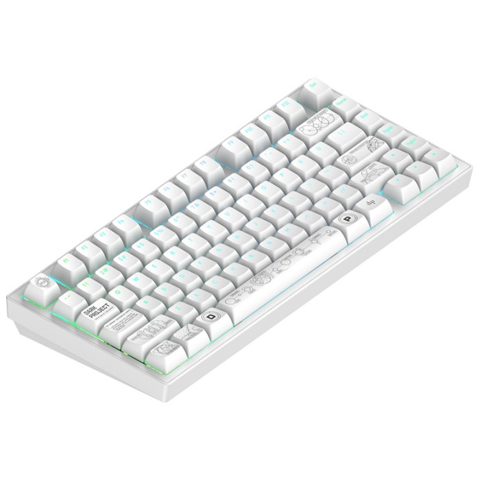 Клавиатура Dark Project ALU81A Terra Nova White<br>78336