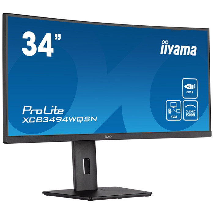 34" Iiyama XCB3494WQSN-B5 черный