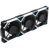 Вентилятор LIAN LI UNI FAN SL Wireless LCD Black 3x120mm, G99.12SLLCD1W3B.00