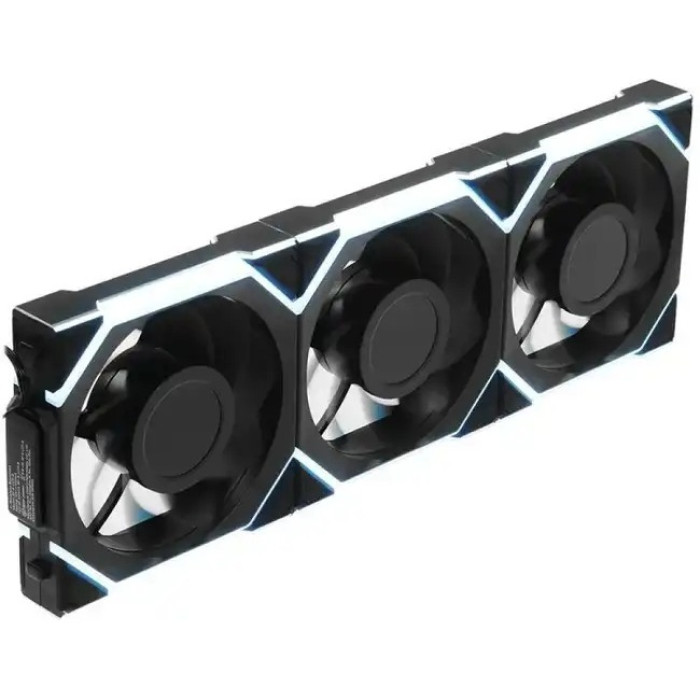 Вентилятор LIAN LI UNI FAN SL Wireless LCD Black 3x120mm, G99.12SLLCD1W3B.00