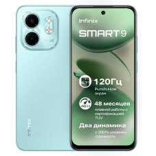 Infinix Smart 9 3 ГБ/64 ГБ зеленый