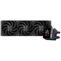 Водяное охлаждение для CPU PCCooler DS360 Display BK TDP 310W 115X/1200/1700/1851/AM4/AM5 Черный