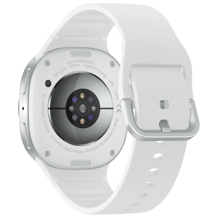 Samsung Galaxy Watch 8 40 мм серебристый-белый
