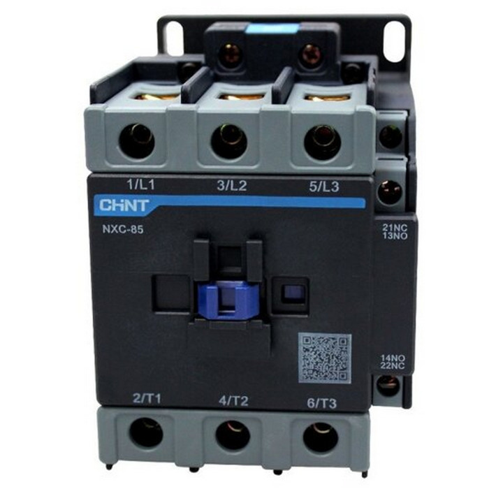 Контактор CHINT NXC-85 85A 220В/АС3 1НО+1НЗ 50Гц<br>54670