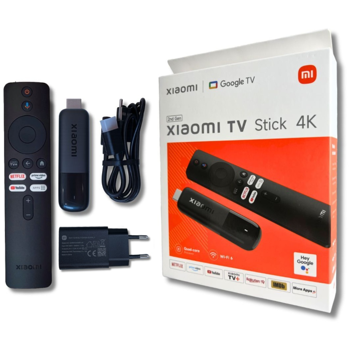 Приставка телевизионная Xiaomi TV Stick 4K 2nd Gen<br>80836
