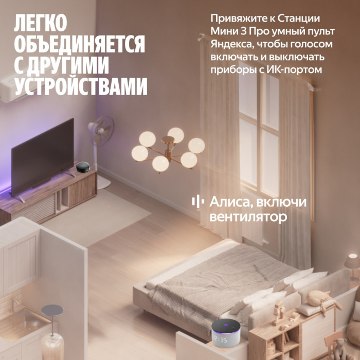 Яндекс Мини 3 Про серый