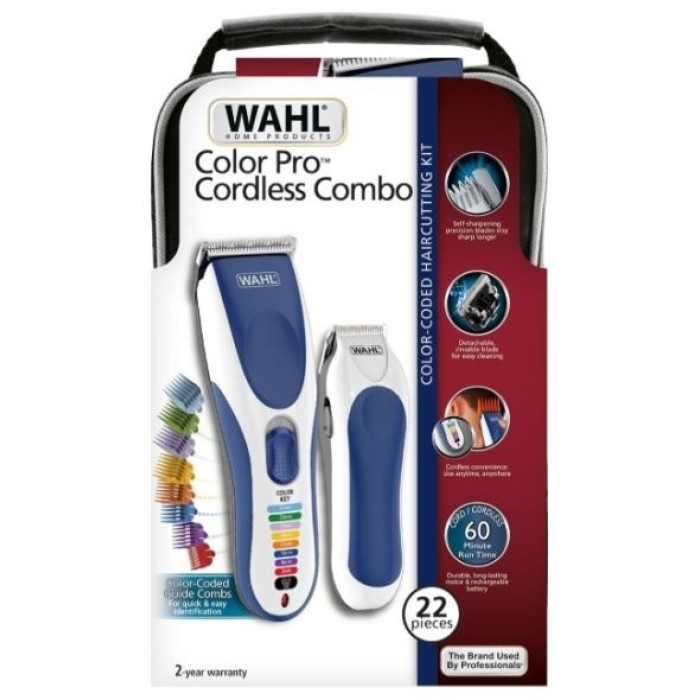 Wahl машинка для стрижки 9649-916 Color Pro Cordless Combo