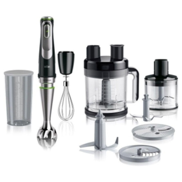 Блендер Braun MQ9185XLI черный, серый