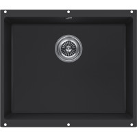 KuchenStern UNDER 60 Ku-Granit черный 101BL10 (KS-800108) подстольная 53х46х20 см, искусственный гранит, тон черный