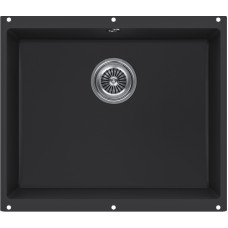 KuchenStern UNDER 60 Ku-Granit черный 101BL10 (KS-800108) подстольная 53х46х20 см, искусственный гранит, тон черный