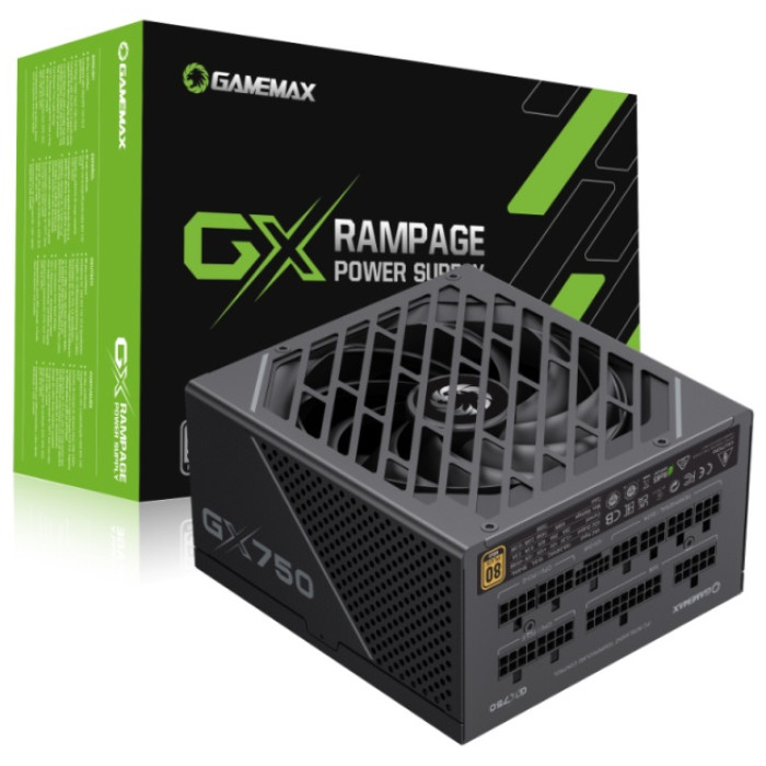 Game Max GX-750 PRO BK PCIE 5.0 ATX 3.0 750 Вт