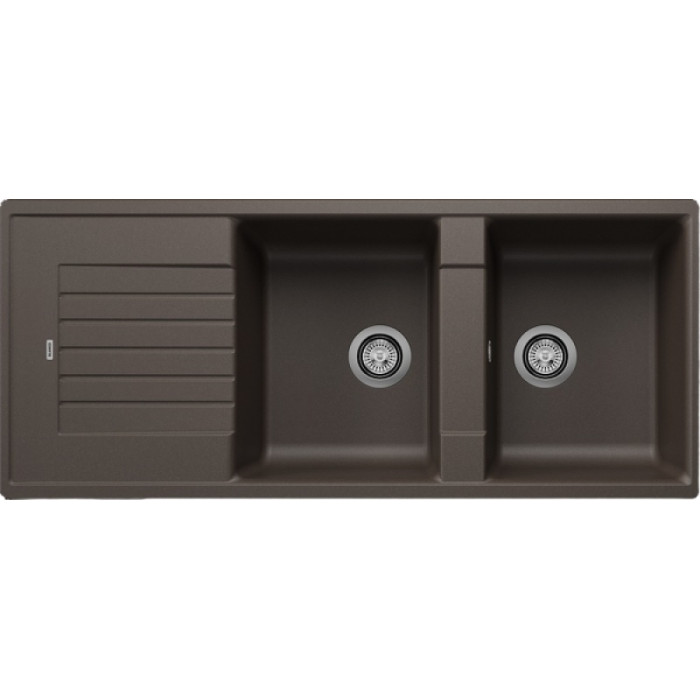 Blanco Zia 8 S кофе (515602) накладная 116х50х19 см, искусственный гранит, тон кофе
