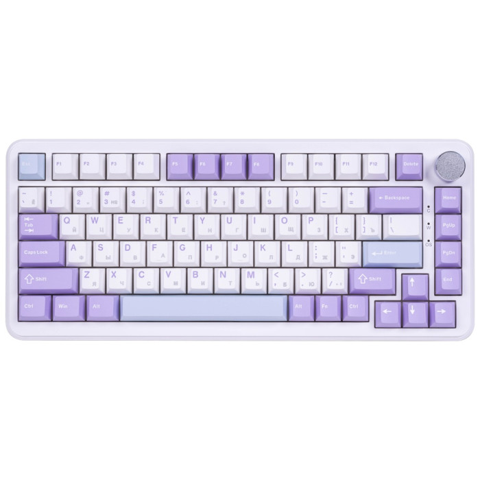 Ajazz AK820 MAX Magnetic Switch белый