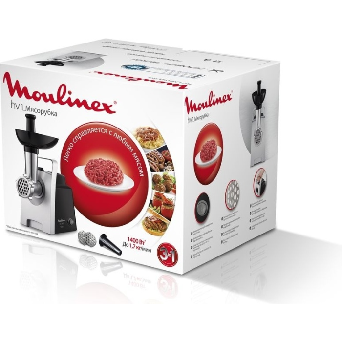 Moulinex ME106832 черный, серебристый