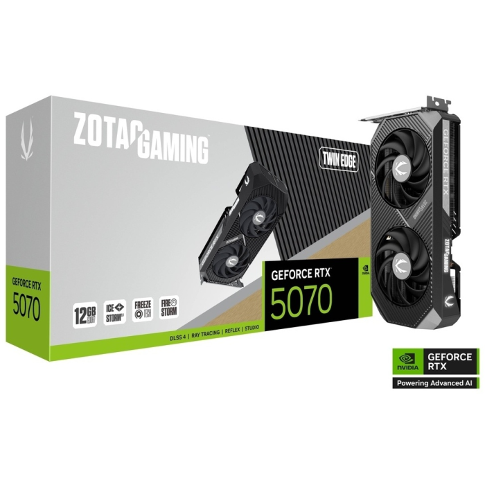 ZOTAC GeForce RTX 5070 TWIN EDGE 12 Гб