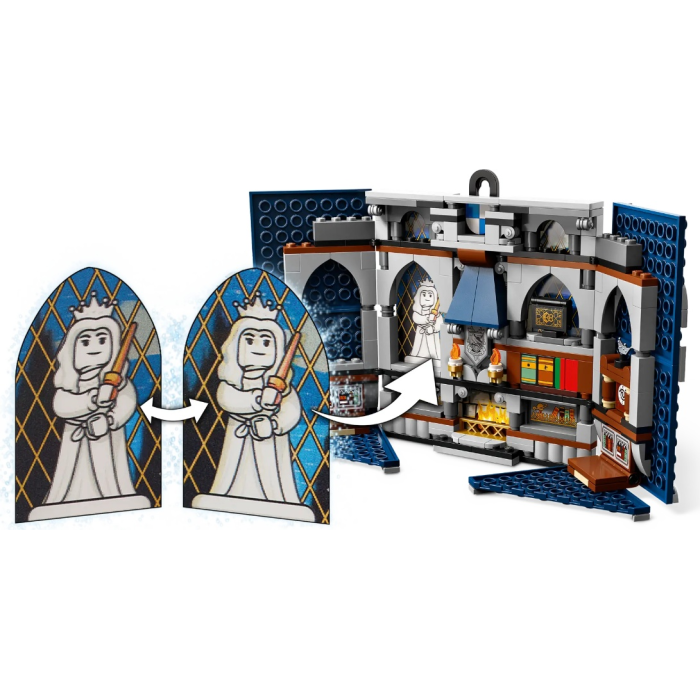 Конструктор LEGO Флаг факультета Когтевран, деталей 305 шт