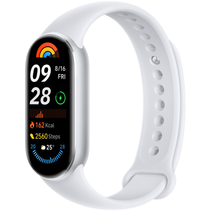 Xiaomi Smart Band 9 серебристо-белый