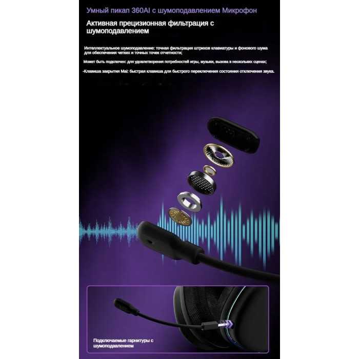 Наушники AULA g7 pro белый