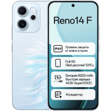 OPPO Reno14 F 8 ГБ/256 ГБ синий