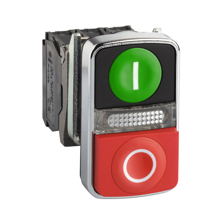 Schneider Electric кнопка XB4BW73731B5, серый