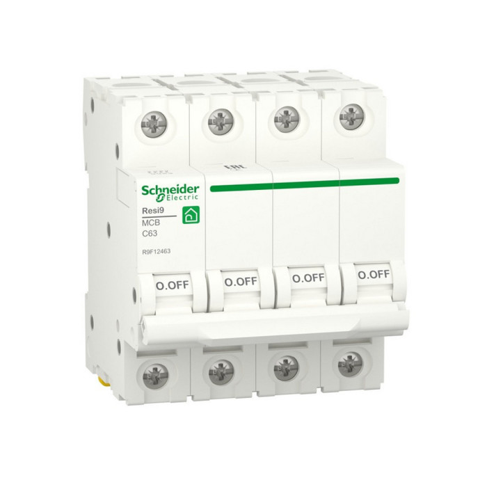 Автоматический выключатель SE R9F12463 (АВ) 4P С 63А 6 kA<br>57214