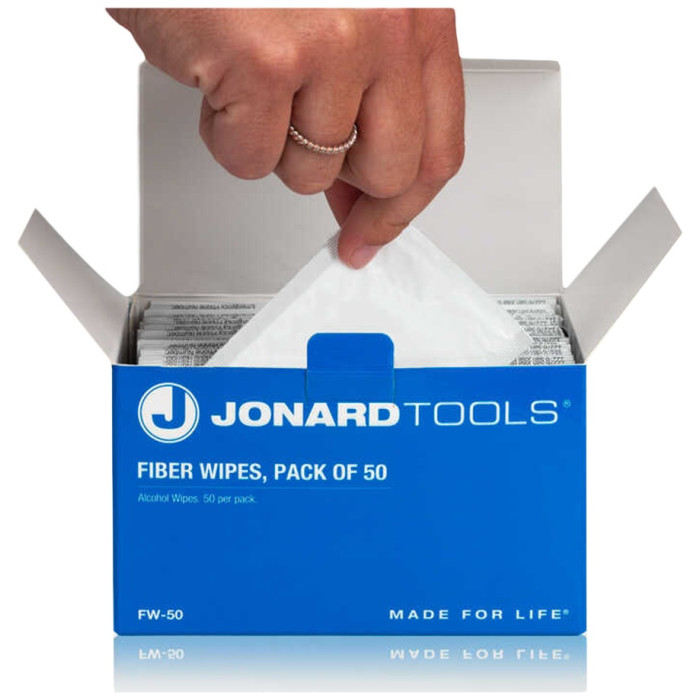Влажные салфетки Jonard Tools Fiber Wipes FW-50 50 шт