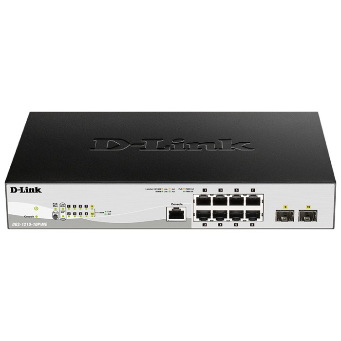Коммутатор D-link DGS-1210-10/ME/B2A