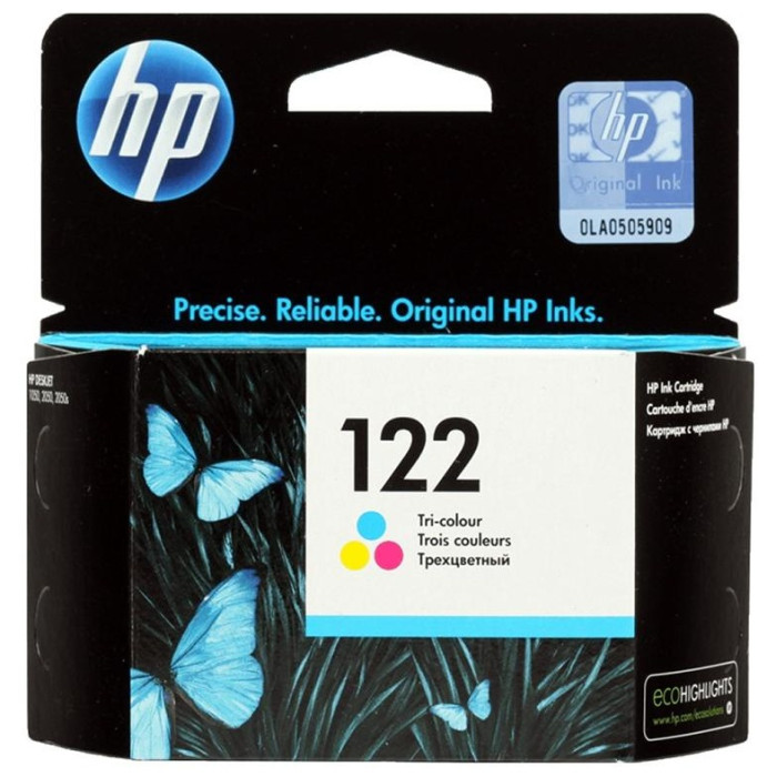 HP Tri-color Ink Cartridge HP 122 (CH562HE) многоцветный