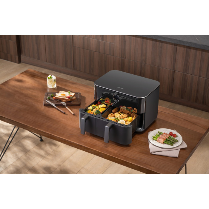 Аэрогриль Xiaomi Dual Zone Air Fryer 10L черный
