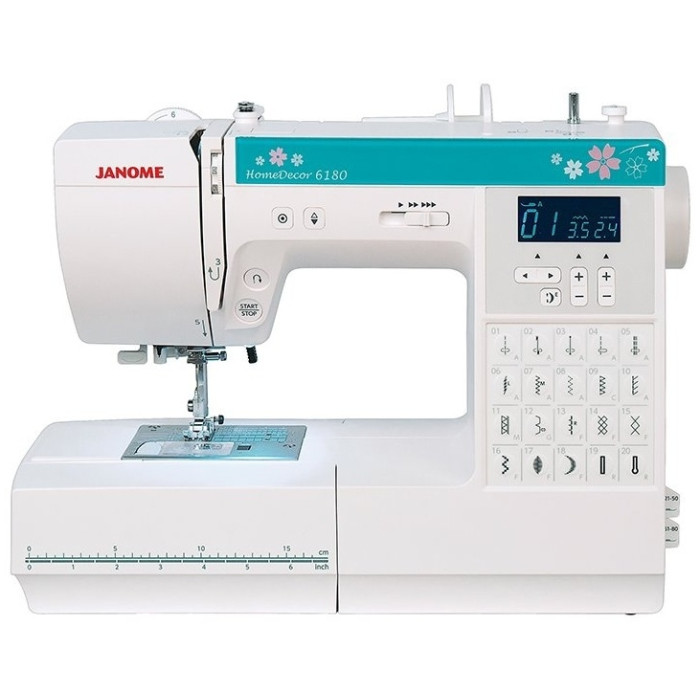 JANOME HomeDecor 6180 швейная машина