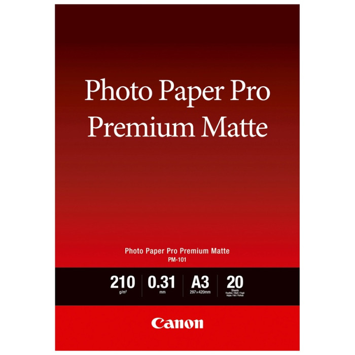 Canon 8657B006AA бумага, A3, 20 шт, матовое покрытие
