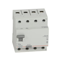 ВДТ Legrand 402063 4П 40А АC RX3 30мA<br>58656