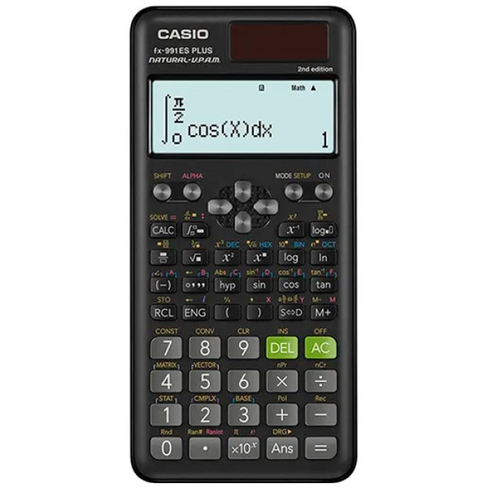 CASIO FX-991ESPLUS-2WETD, 16-разрядный, черный