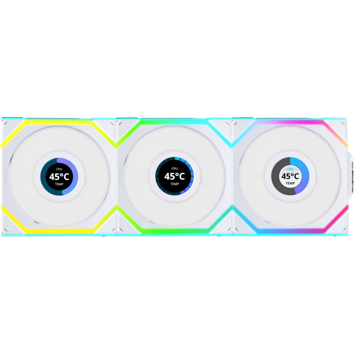 LIAN LI UNI FAN SL WIRELESS LCD 3x120mm