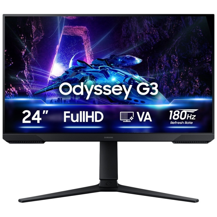 24" Samsung Odyssey G3 LS24DG302EIXCI черный